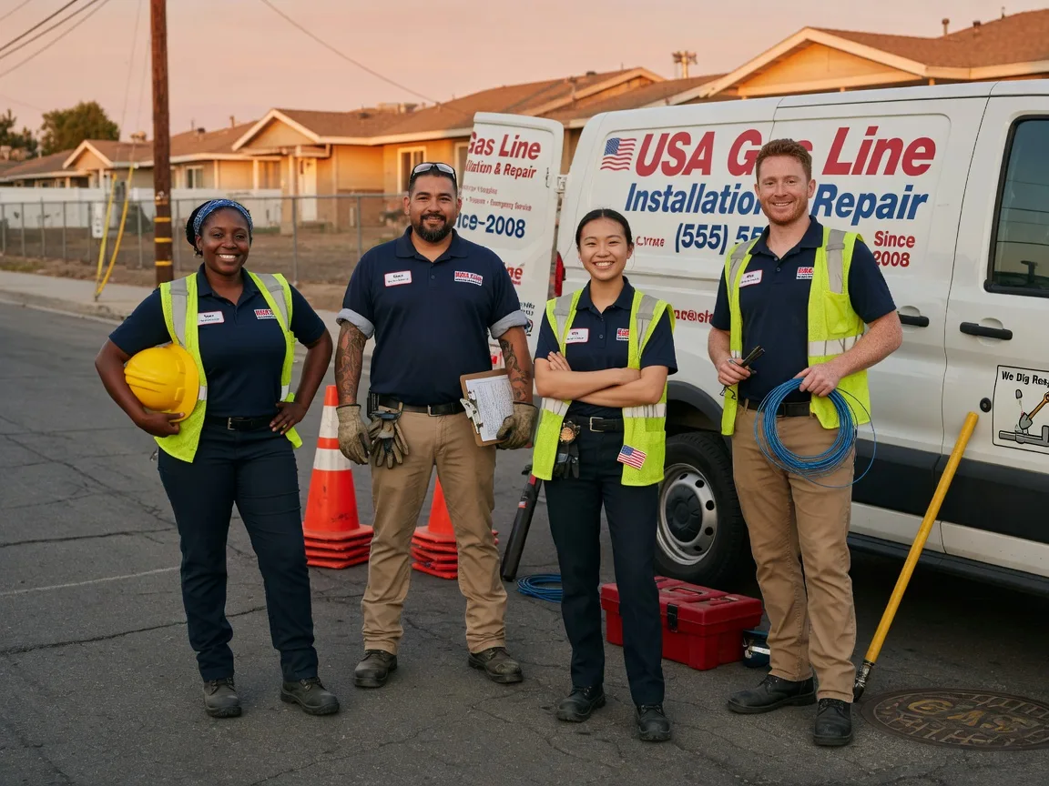 Gas Line Installation company in Alpha, IL